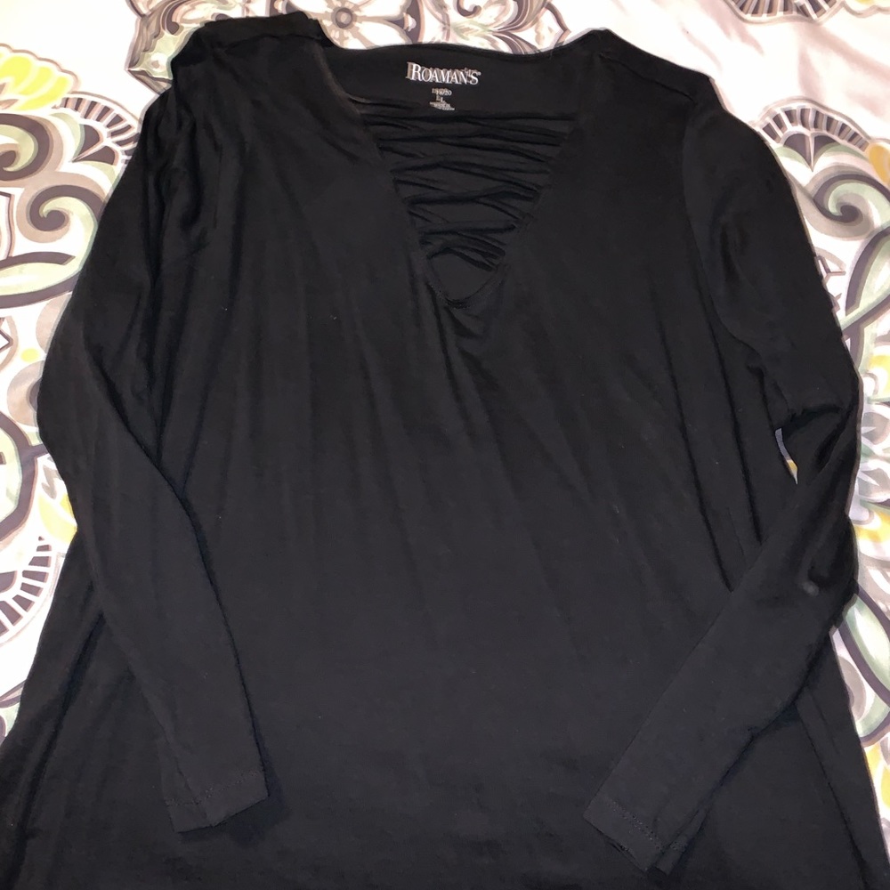 Romans Black tunic